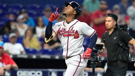 ▲艾爾比斯（Ozzie Albies）炸裂本季第30轟，成為勇士本季第5位30轟打者。（圖／美聯社／達志影像）