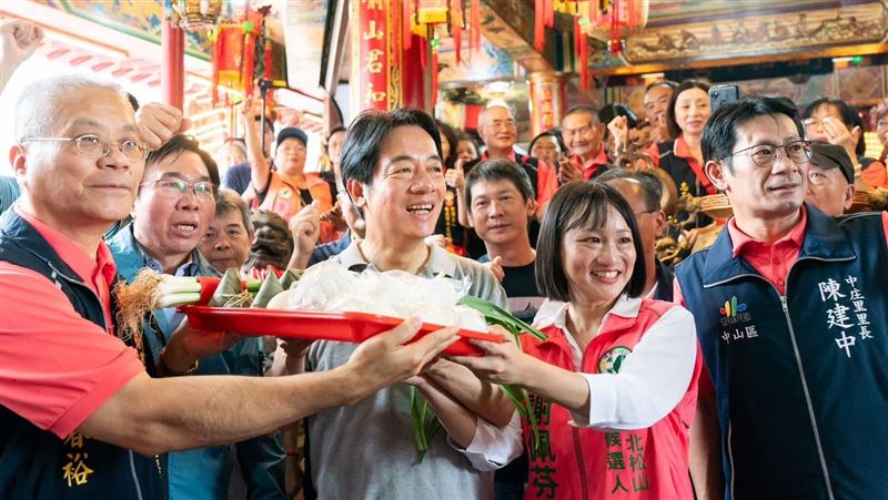 賴清德期待栽培謝佩芬成「第二個蕭美琴」