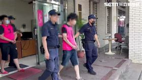 北市李男經營天九牌賭場遭中山分局率隊搗破。（圖／翻攝畫面）