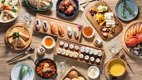 礁溪寒沐酒店MU TABLE菜色形象照。（圖／旅宿業者提供）