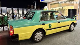日本計程車，記者劉沛妘攝影