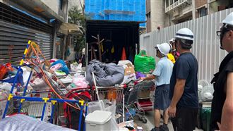 大直民宅陷落　重災戶家具「擬賠50萬」