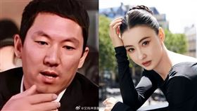 ▲張柏芝，孫東海。（圖／翻攝自微博）