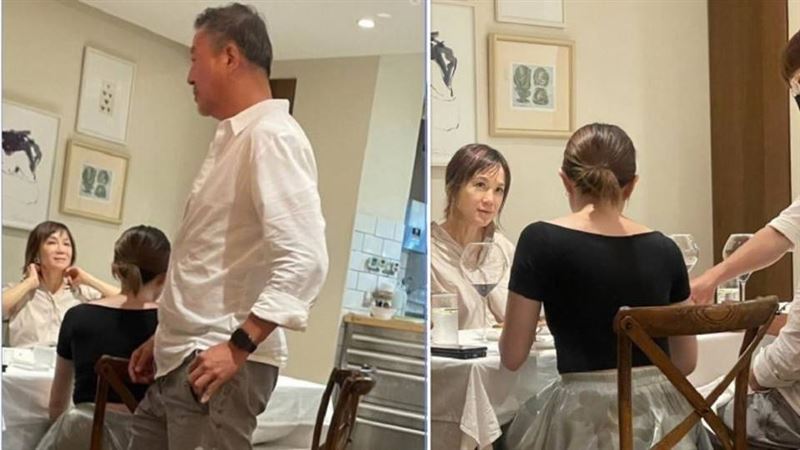 王偉忠同框辣妹被拍　高怡平全程素顏目擊
