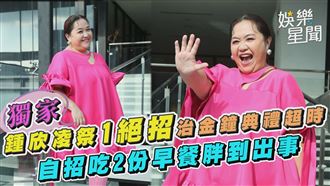 鍾欣凌自招吃2份早餐胖到出事