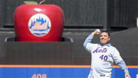 ▲50歲的柯隆選擇穿上大多會隊球衣退休。（圖／美聯社／達志影像）