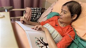 癌症病友蔡文娟攝影展。（圖／門諾醫院提供）