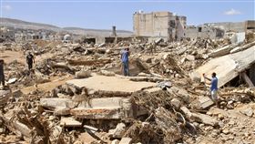 利比亞德納毀滅性洪患（圖／美聯社／達志影像）