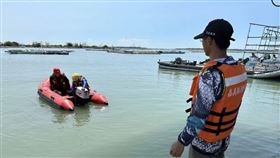嘉義布袋釣客失蹤。（圖／翻攝畫面）