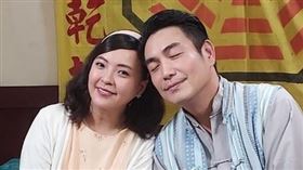 陳宥心（左）是本土劇熟面孔。（圖／翻攝自臉書）