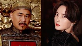 ▲陳建斌追求貌美如花的女神蔣勤勤。（圖／翻攝自微博）