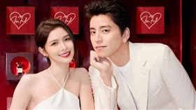 王大陸與蔡卓宜曾經愛得很公開高調。（圖／取自王大陸微博）