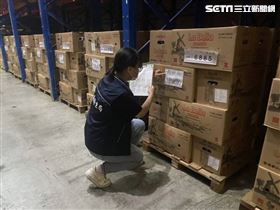 稽查彰化3家進口蛋　295萬顆土耳其過期蛋（圖／彰化衛生局提供）