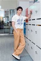 侯彥西三立新聞網專訪。（圖／記者楊澍攝影）