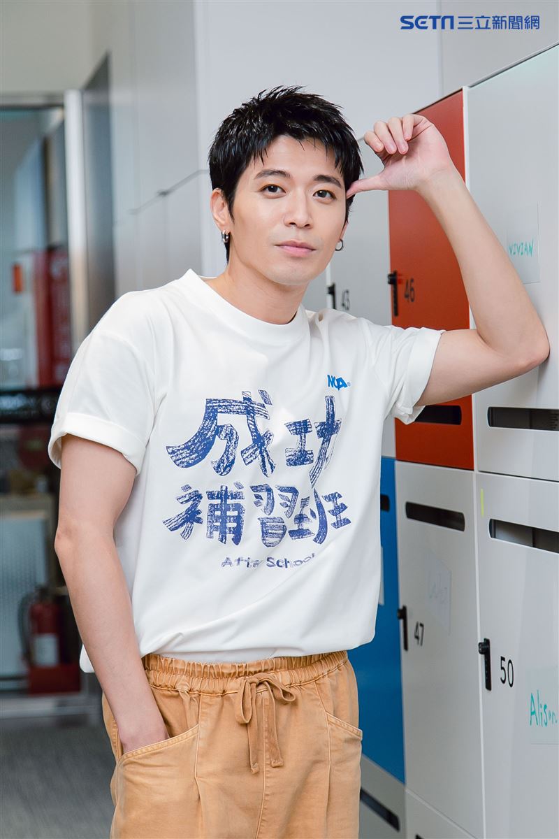 侯彥西三立新聞網專訪。（圖／記者楊澍攝影）