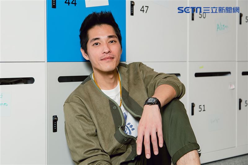 藍正龍三立新聞網專訪。（圖／記者楊澍攝影）