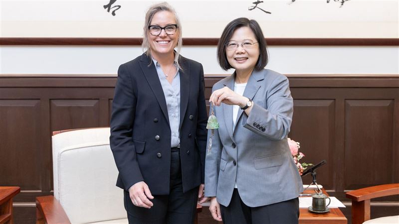 台積電美國設廠　蔡英文：打造韌性供應鏈