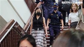 ▲前中國小姐張淑娟告周玉蔻、蔡玉真造假「晶華緋聞案」涉加重誹謗等罪。台北地方法院開庭。（圖／記者楊佩琪攝）