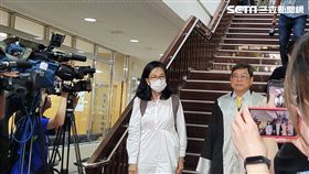 ▲前中國小姐張淑娟告周玉蔻、蔡玉真造假「晶華緋聞案」涉加重誹謗等罪。台北地方法院開庭。（圖／記者楊佩琪攝）