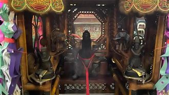 縣城隍護駕二爺右手斷？專家這麼說