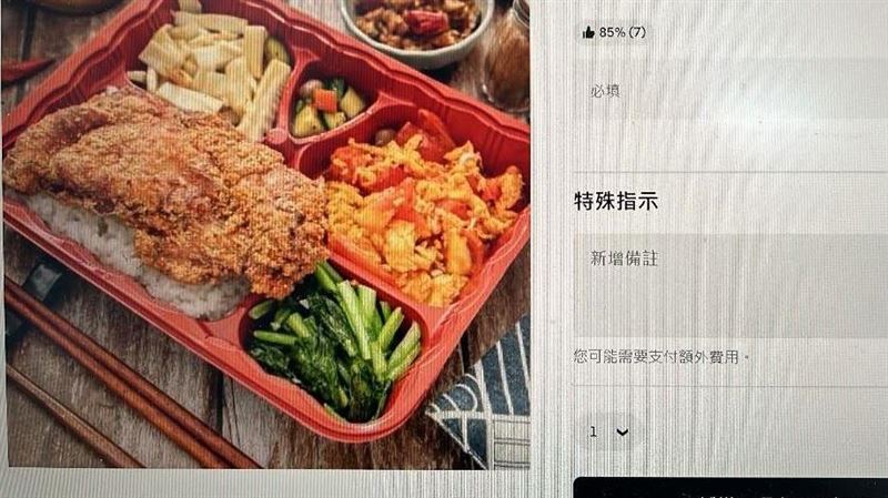 外送雞排飯要價4位數　網驚：是雞中之霸