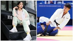 ▲吳佳穎上次參加綜合運動會已是東京奧運，楊勇緯本屆亞運力拚金牌。（組合圖／翻攝自吳佳穎IG、大專體總提供）