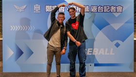 ▲陳柏毓（右）與鄭宗哲這批2019年U18冠軍黃金世代將在亞運再聚首。（圖／展逸國際提供）