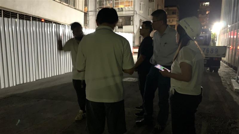 大直事故工地再下陷！陳怡君發聲了