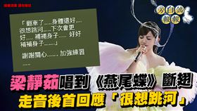 梁靜茹中國巡演唱《燕尾蝶》場面備極哀榮