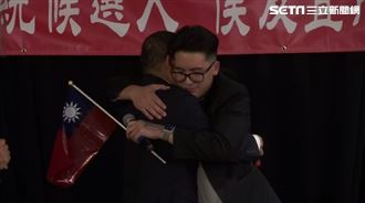 「南非武官之子」僑宴現身與侯友宜相見歡