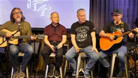 賴聲川（左起）、陳立恆、烏雲、雷壬鯤。（圖／MOMOTV提供）