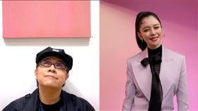 蔡康永（左圖）和徐若瑄都買票挺好友張鈞甯的電影。（圖／翻攝臉書）