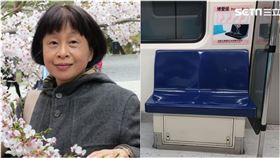 博愛座(記者陳弋攝影)+李昂臉書