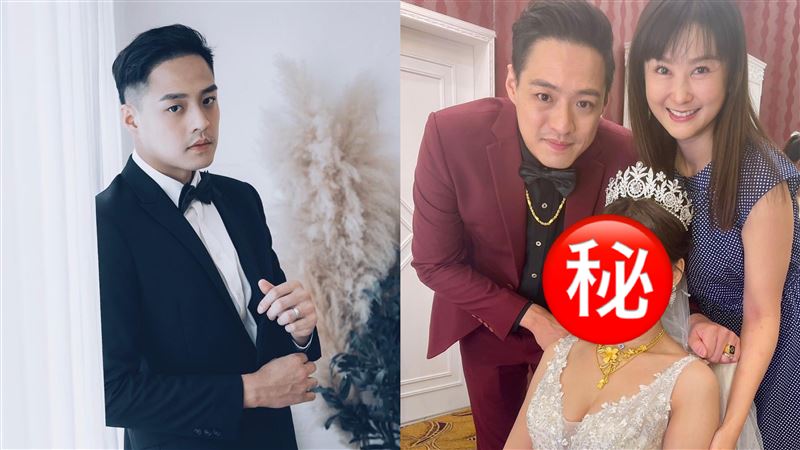 恭喜台8男神結婚了　高顏值新娘美貌曝光