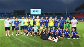 ▲杭州亞運男足擊敗印尼，奪下睽違65年首勝。（圖／體育署提供）