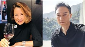 甄妮、張智霖。（圖／翻攝自微博）