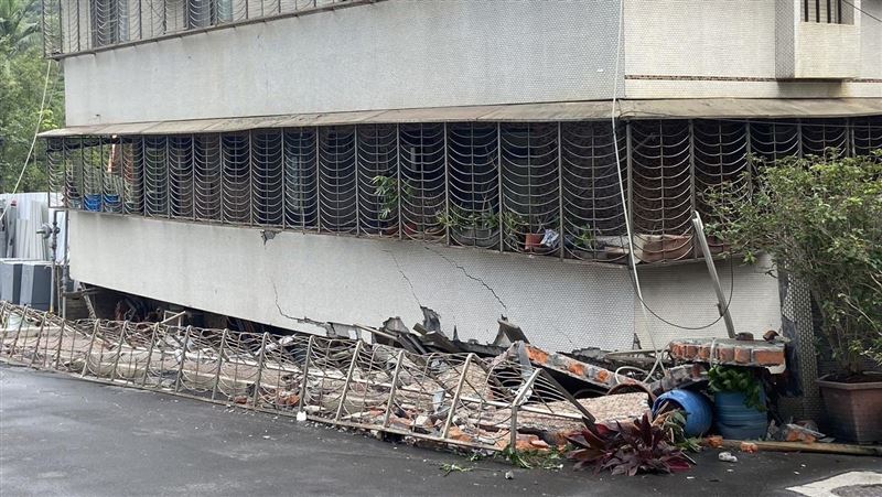 基泰施工毀民宅　建築師涉偽造60萬交保