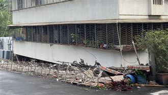 基泰施工毀民宅　建築師涉偽造60萬交保