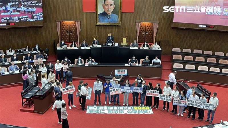 陳建仁2度致歉！藍委杯葛不到5分鐘就下台