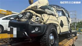 國道三號BMW開ADAS擦撞三車，吉普車連翻9圈。（圖／民眾提供）