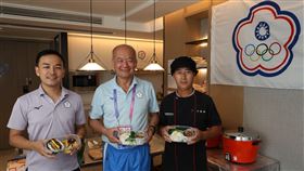 ▲體育署在選手村外設中繼站，提供飲食和運動治療。（圖／體育署提供）