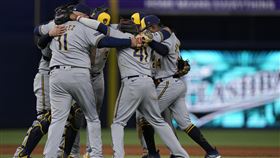 ▲釀酒人大勝馬林魚，近6年5度晉級季後賽。（圖／美聯社／達志影像）