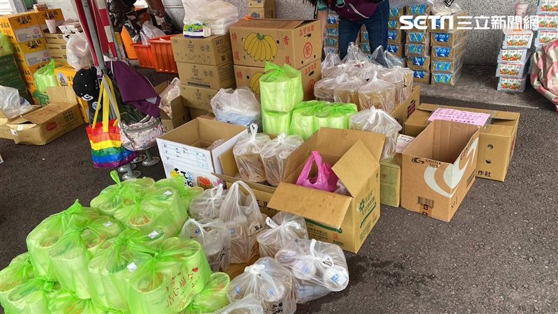 送的物資滿出來了！義消謝：太多了怕浪費