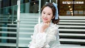 張齡予三立新聞網專訪。（圖／記者楊澍攝影）