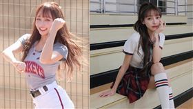 林襄換上學生制服，提前祝全天下老師教師節快樂。（圖／翻攝自95_mizuki IG）