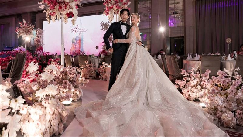 乃哥兒徐新洋大婚　公開妻Soa絕美婚紗照