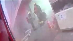 消防員,爆炸,屏東,煙霧