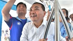 ▲侯友宜市長30日出席「三鶯線首列車 幸福抵家」視察三鶯捷運工程進度（圖／新北市府提供）