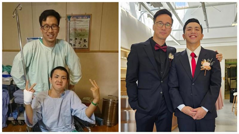 八仙塵爆「豪哥」結婚了　暖醫當伴郎