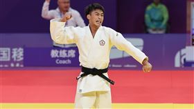 ▲杭州亞運「柔道男神」楊勇緯闖進4強戰。（圖／中華奧會提供）